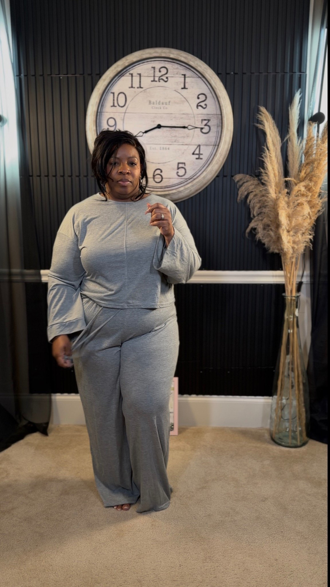 Two piece pajama loungewear 

#LTKPlusSize #LTKMidsize #LTKOver40