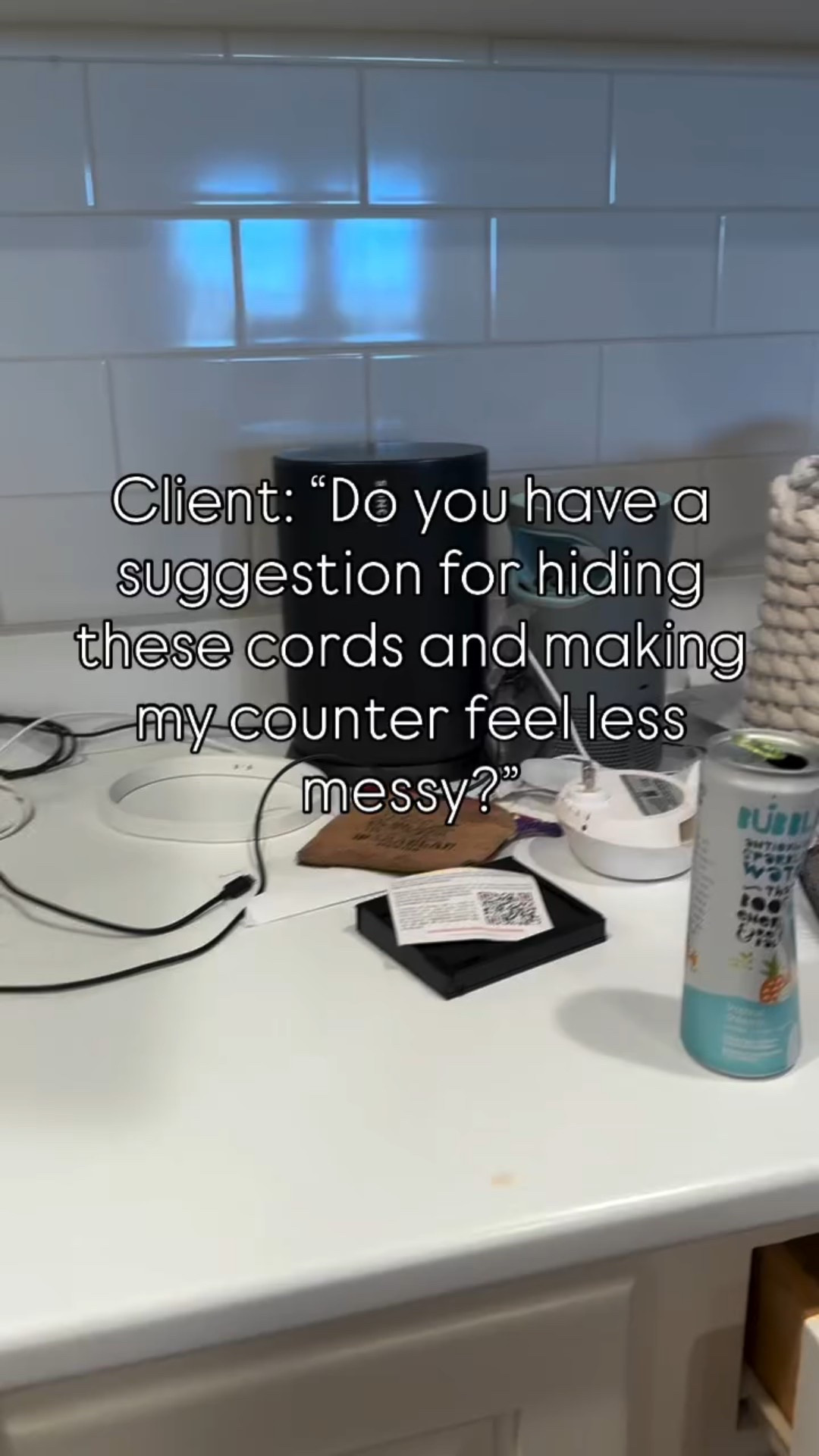 This is one of the cutest ways to hide your cords!! I love this look! 

Make sure to follow for more simple tips and tricks to keep your home organized!

#LTKFindsUnder50 #LTKHome