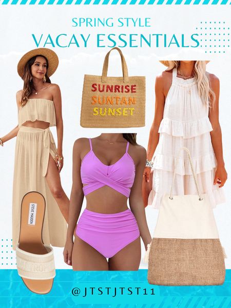 Amazon spring summer beach vacation ideas 

Pool cover ups, mini dress, bikini



#LTKtravel #LTKswim #LTKitbag
