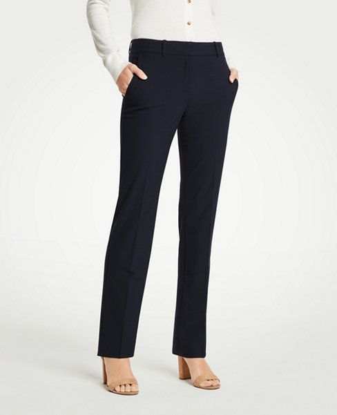 The Straight Pant In Seasonless Stretch - Classic Fit | Ann Taylor (US)
