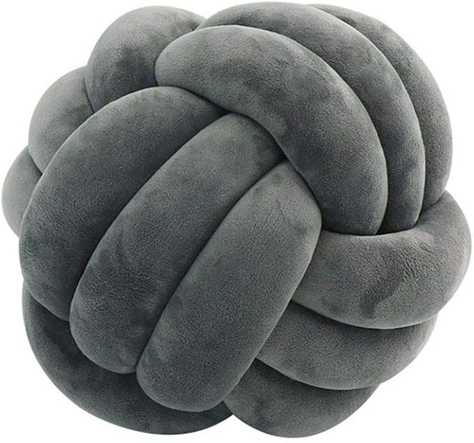 KUCCO Knot Pillow Ball Round Cushion Pillows, Children Room Decoration Plush Toys Baby Photograph... | Amazon (US)