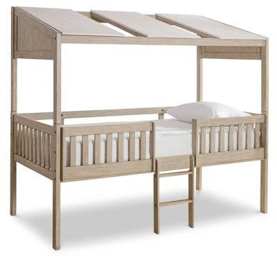 Wrenalyn Twin Loft Bed with Roof Panels | Ashley