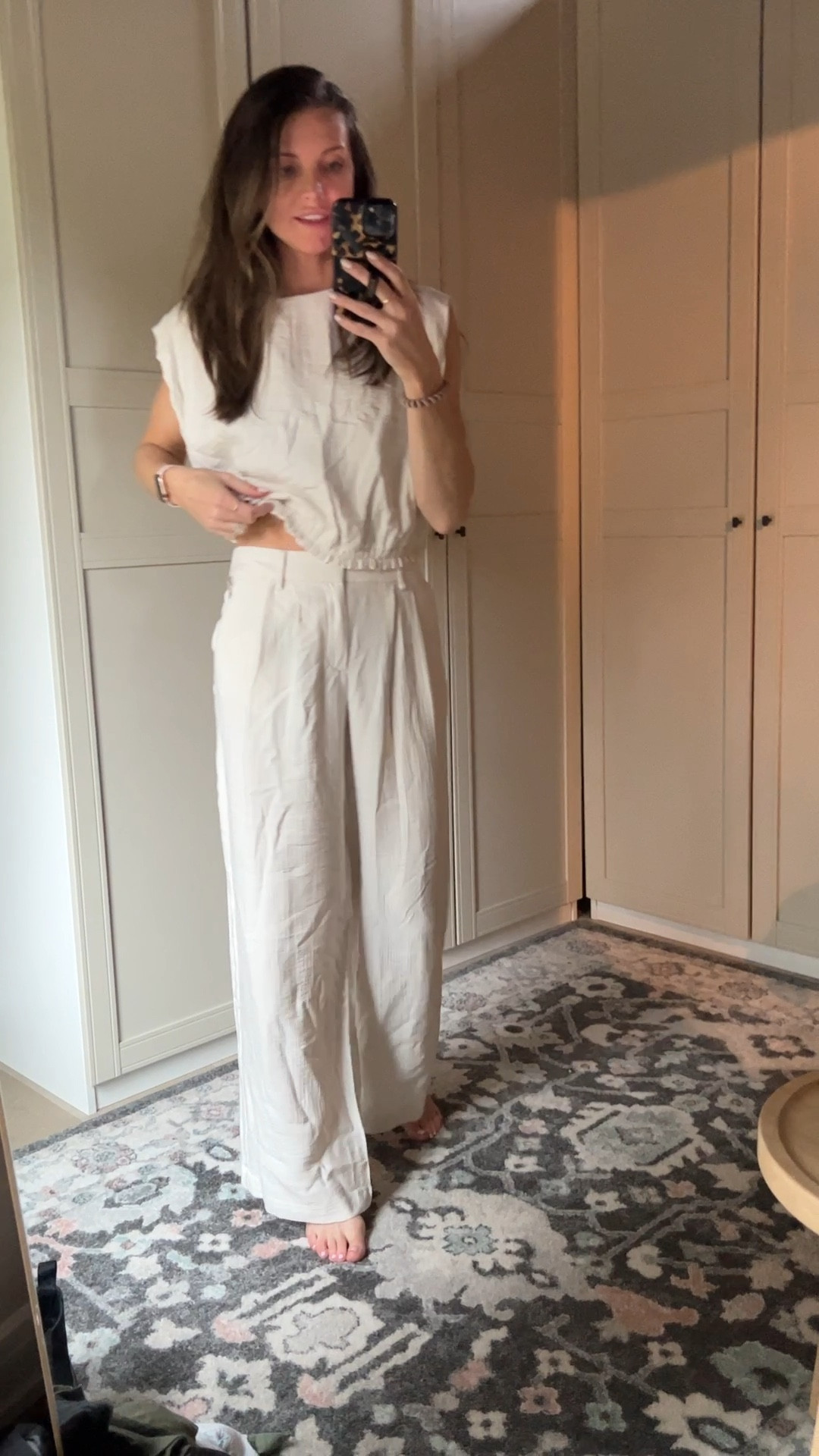 This two piece set is SO cute from target - obviously needs ironing lol but I am loving it! True to size

#LTKstyletip #LTKworkwear #LTKSeasonal