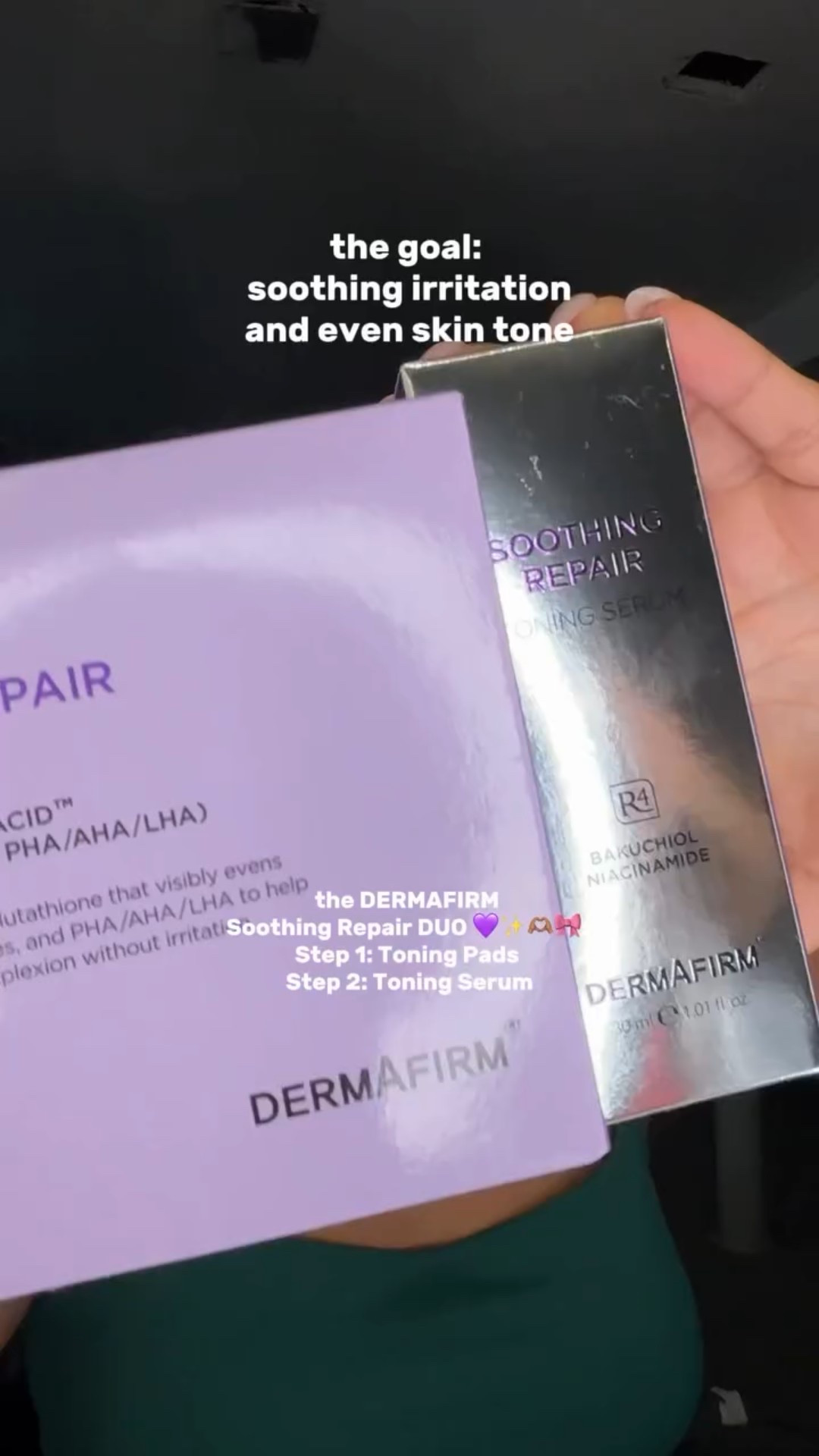 gifted by Dermafirm 

a brand that has been killing it is @dermafirm_global and i am so excited to try their toning pads and serum!✨💜🫶🏽🎀

@dermafirm_global #koreanskincare #toningserum#selfcare #twenties #brown #nyc #nj #twenties #growth #unevenskintone #soothingskincare