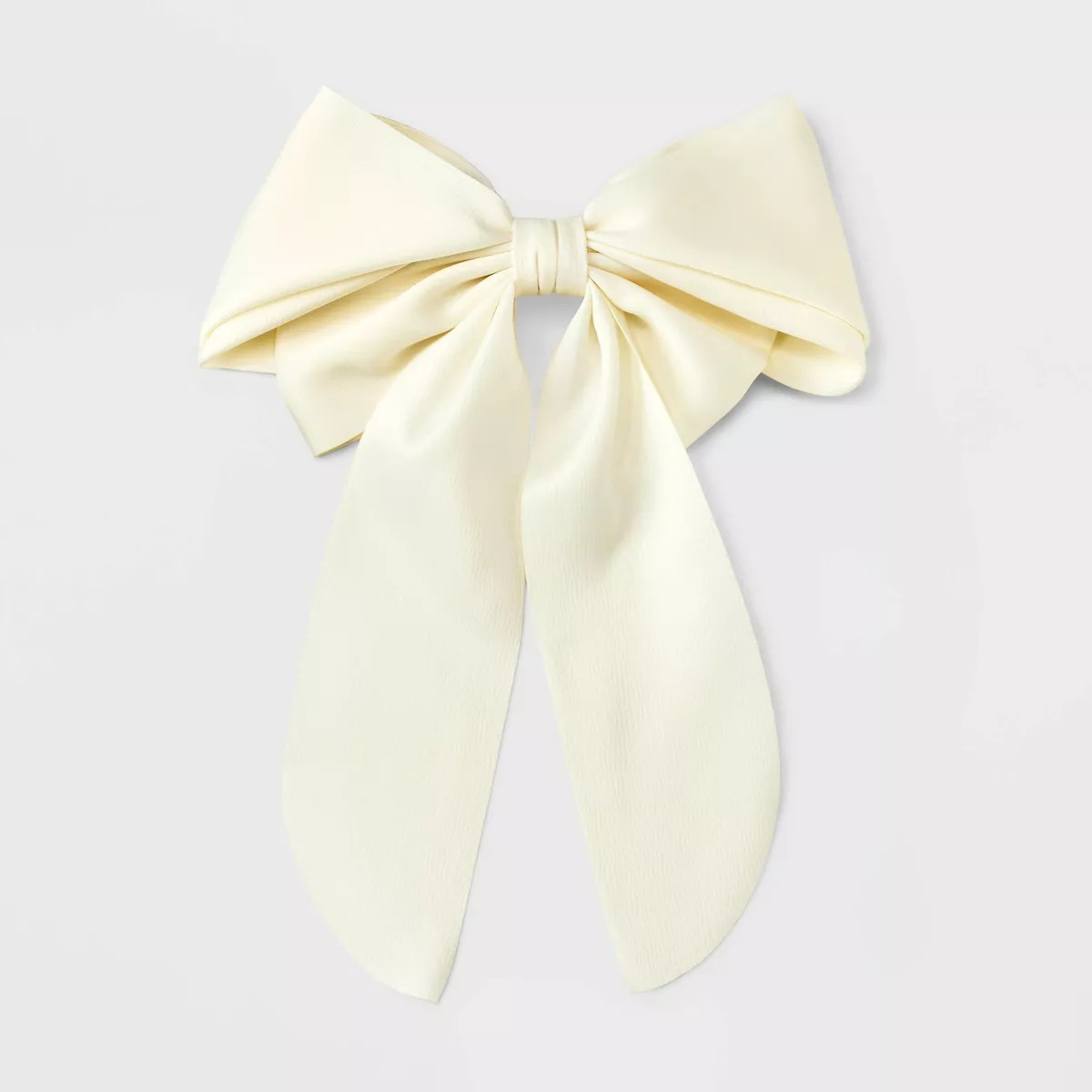 Satin Bow Hair Barrette - A New Day™ | Target