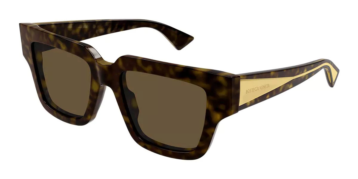 Bottega Veneta BV1276S 002 Women’s Sunglasses Tortoiseshell Size 52 | SmartBuyGlasses Global