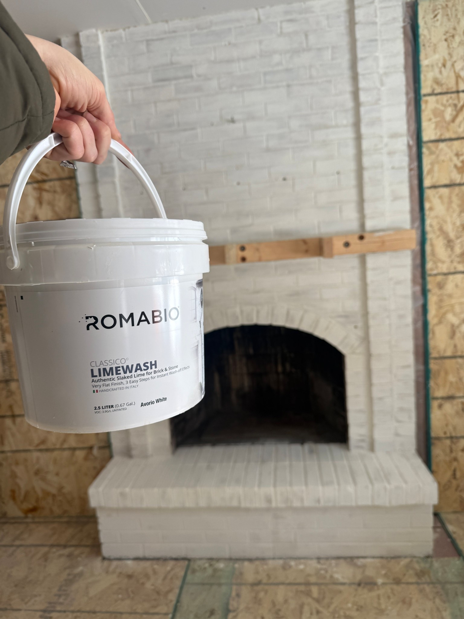 I am in love with how this limestone wash transformed our busy brick fireplace into this calm subtle statement piece for our future nursery. The color matches our new color scheme perfectly and this was so DIY friendly! 



#LTKHome #LTKdayinmylife