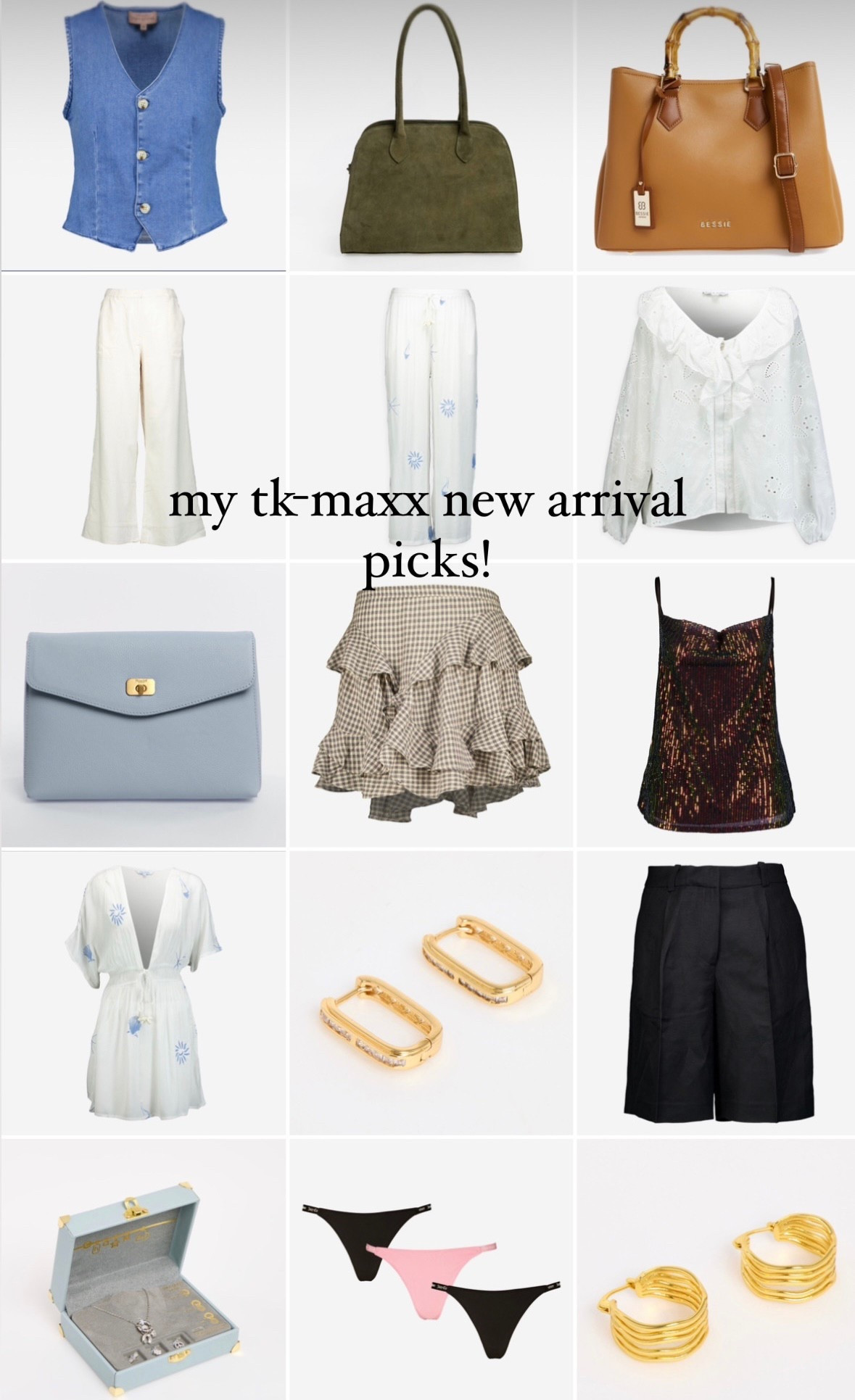 my tk-maxx new arrival picks from the website.

i found such a great range of pieces especially some great beach holiday vibes! 

#LTKeurope #LTKsummer #LTKstyletip