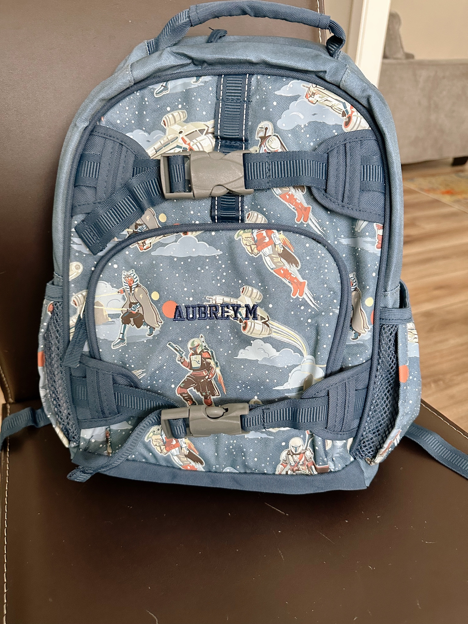 Aubrey’s backpack for pre-school! Size small and we got it on sale. Good quality and love embroidering his name on there!

#LTKSeasonal #LTKkids #LTKfindsunder50