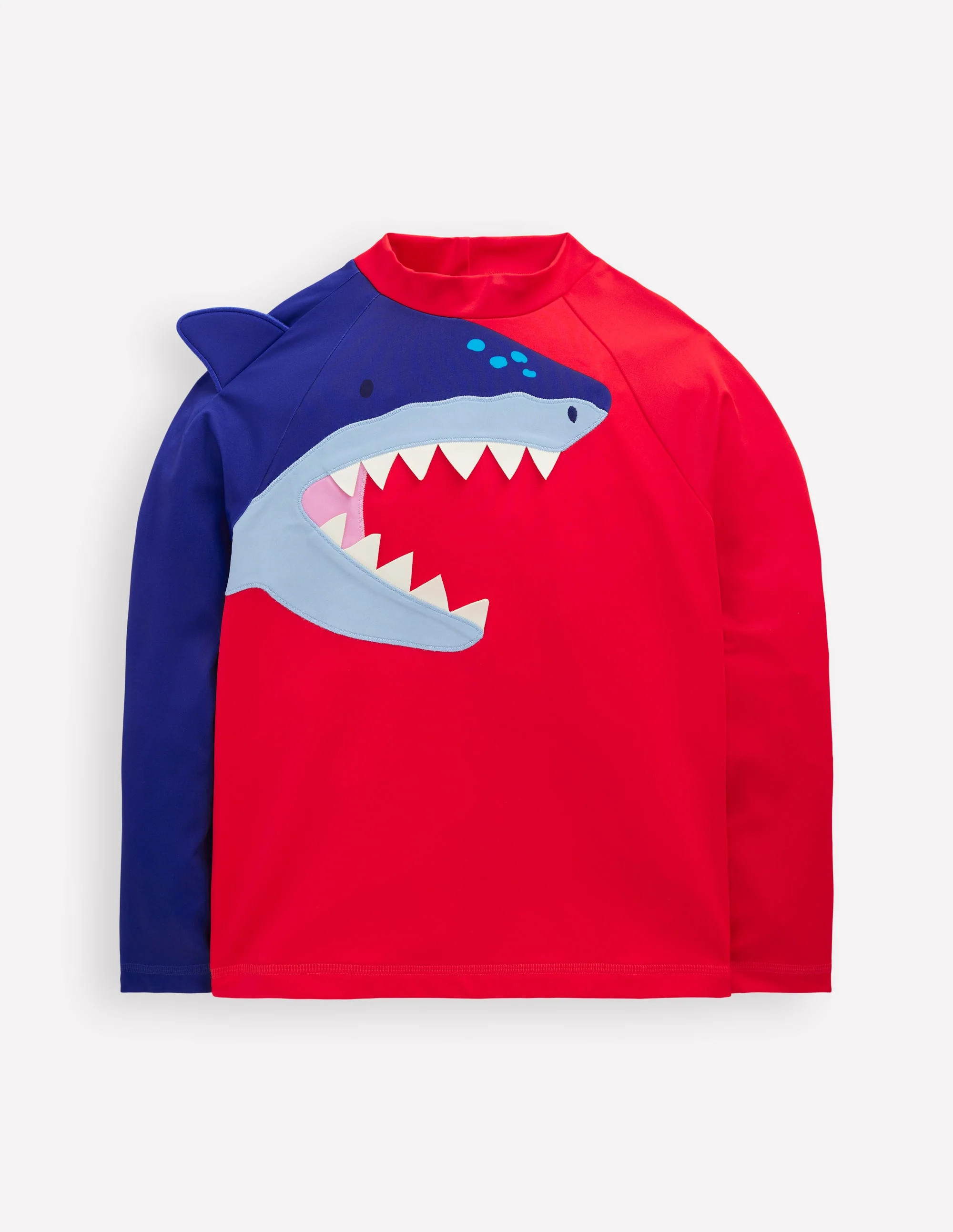 Boden Boys Sun Safe Fun Rash Vest in Red | Size 4-5 Years | Boden (US)