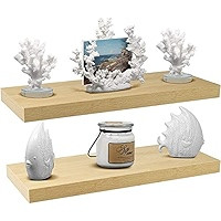 Sorbus® Floating Shelf — Hanging Wall Shelves Decoration — Perfect Trophy Display, Photo Fra... | Amazon (US)