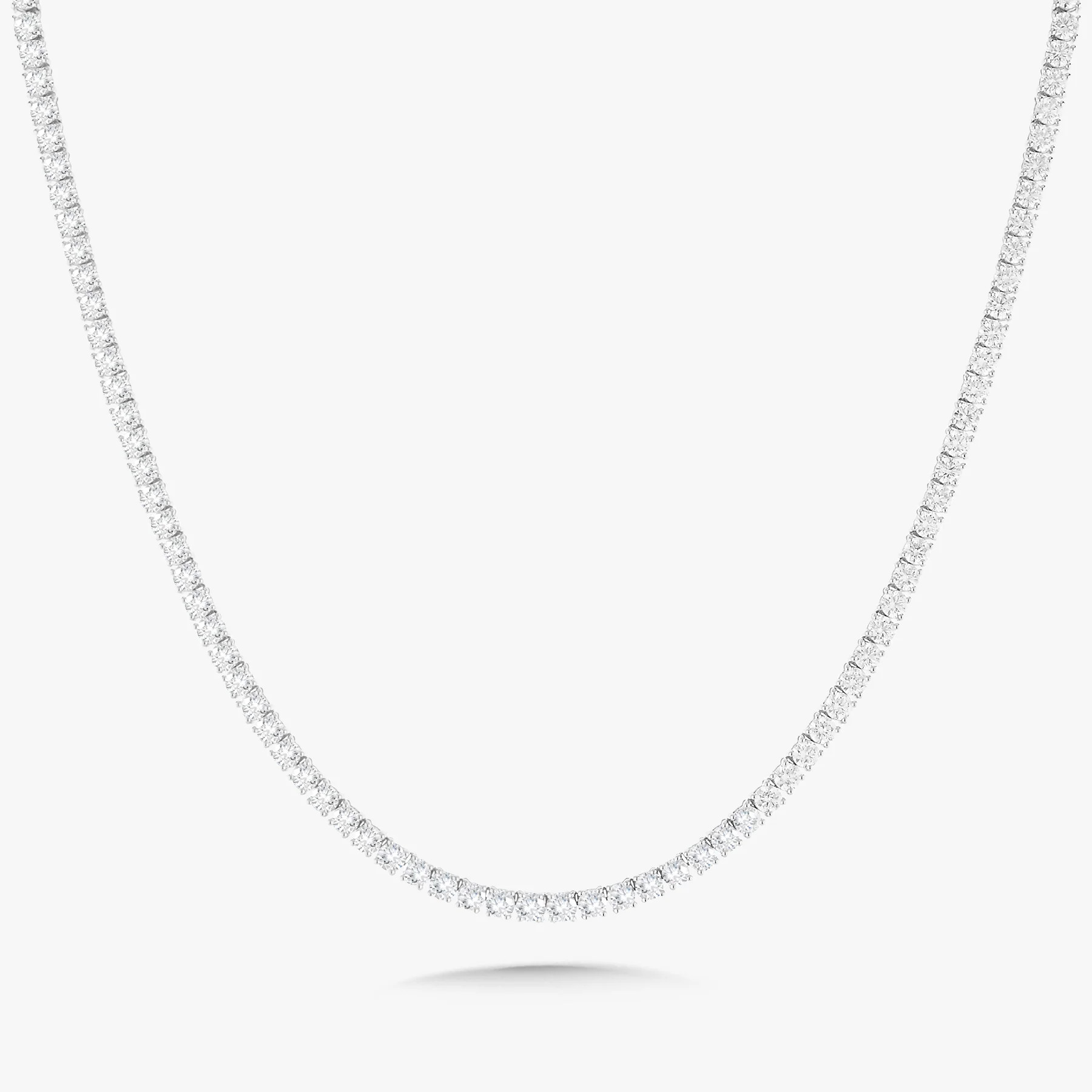 Lab Grown Diamond Tennis Necklace 15 ctw (Emily's choice) | RW Fine Jewelry