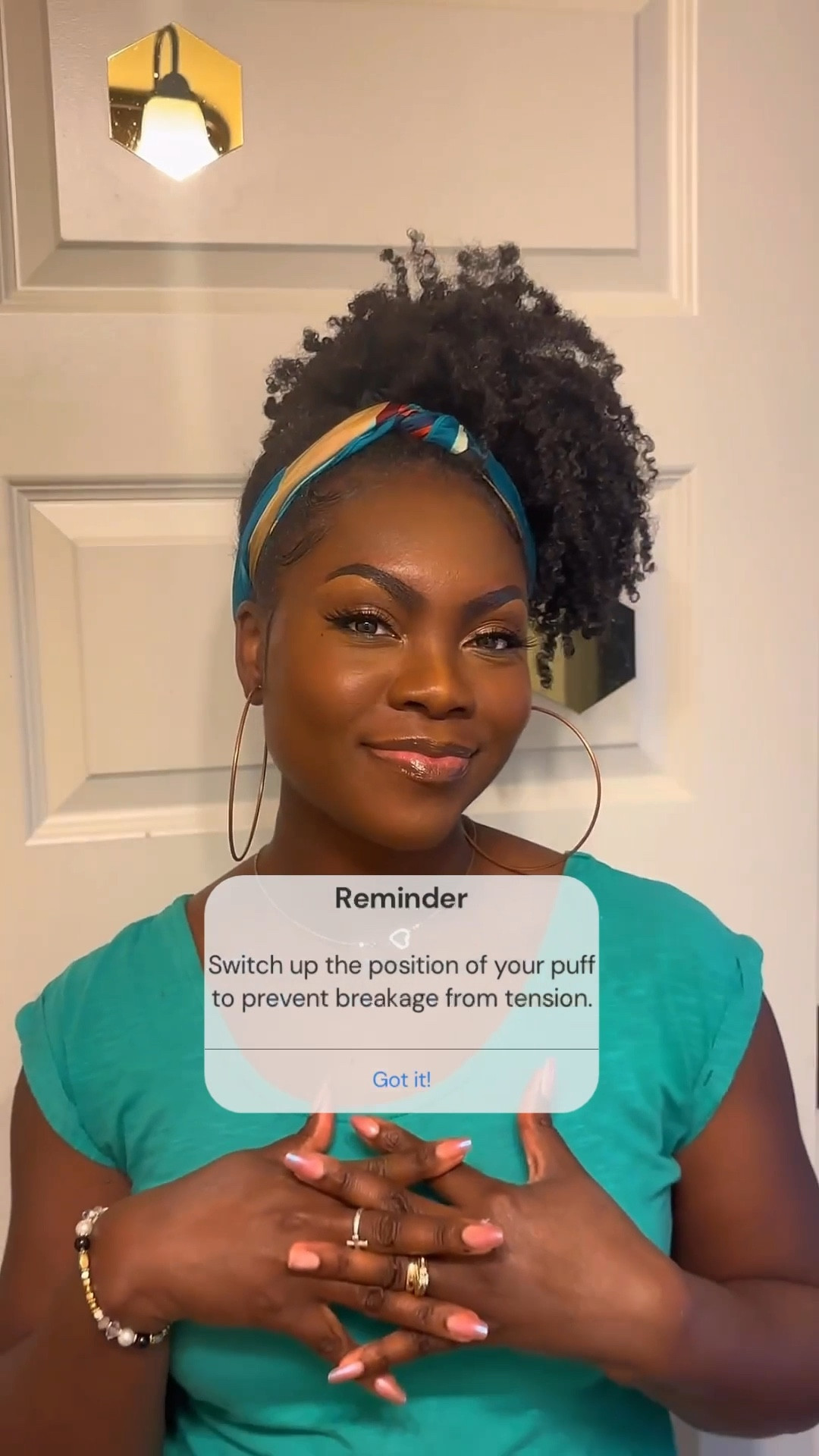 You could be unknowingly creating too much tension just by placing your high puff in the same position too often.

Look for signs like scalp soreness, hair thinning or excessive shedding.

🛠️Easy Fix:

- change the position of your puff or ponytail occasionally. 

To reduce even more tension , try wearing the same satin drawstring  hair tie below⤵️


#LTKFindsUnder50 #LTKBeauty