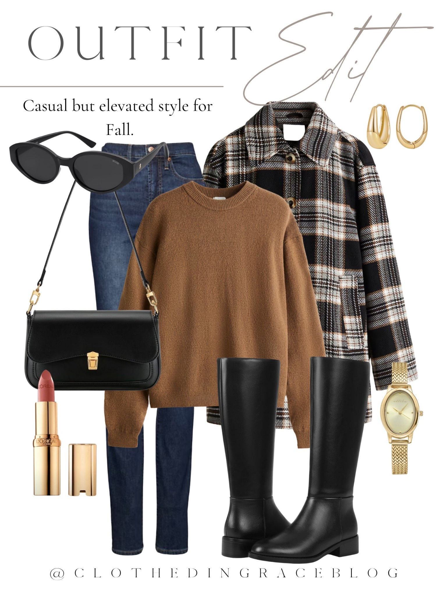 Classy casual style for fall 
