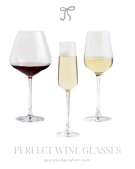 I love these wine glasses from Crate & Barrel - the silhouette is just stunning! Perfect for reds, whites, and sparking wines, and they’re sold individually so you can easily replace them if one is dropped! They’d also make a great hostess gift for all of the fun holiday gatherings coming up! #crateandbarrel #homebar #wineglasses #hostessgift #wine

#LTKSeasonal #LTKunder50 #LTKhome