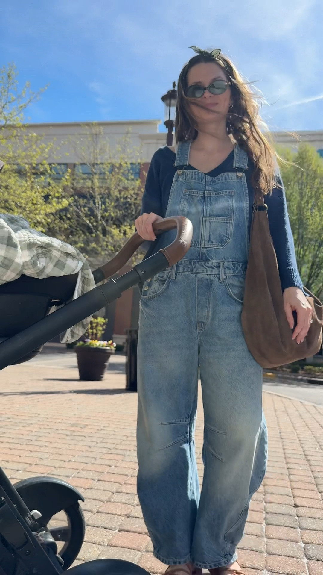 wearing a small in overalls and top! favorite sandals restocked, so comfy and love the wrap detail but I don’t have to worry about them coming undone! 

Spring outfit, mom outfit, nursing friendly 

#LTKmomlife #LTKootd