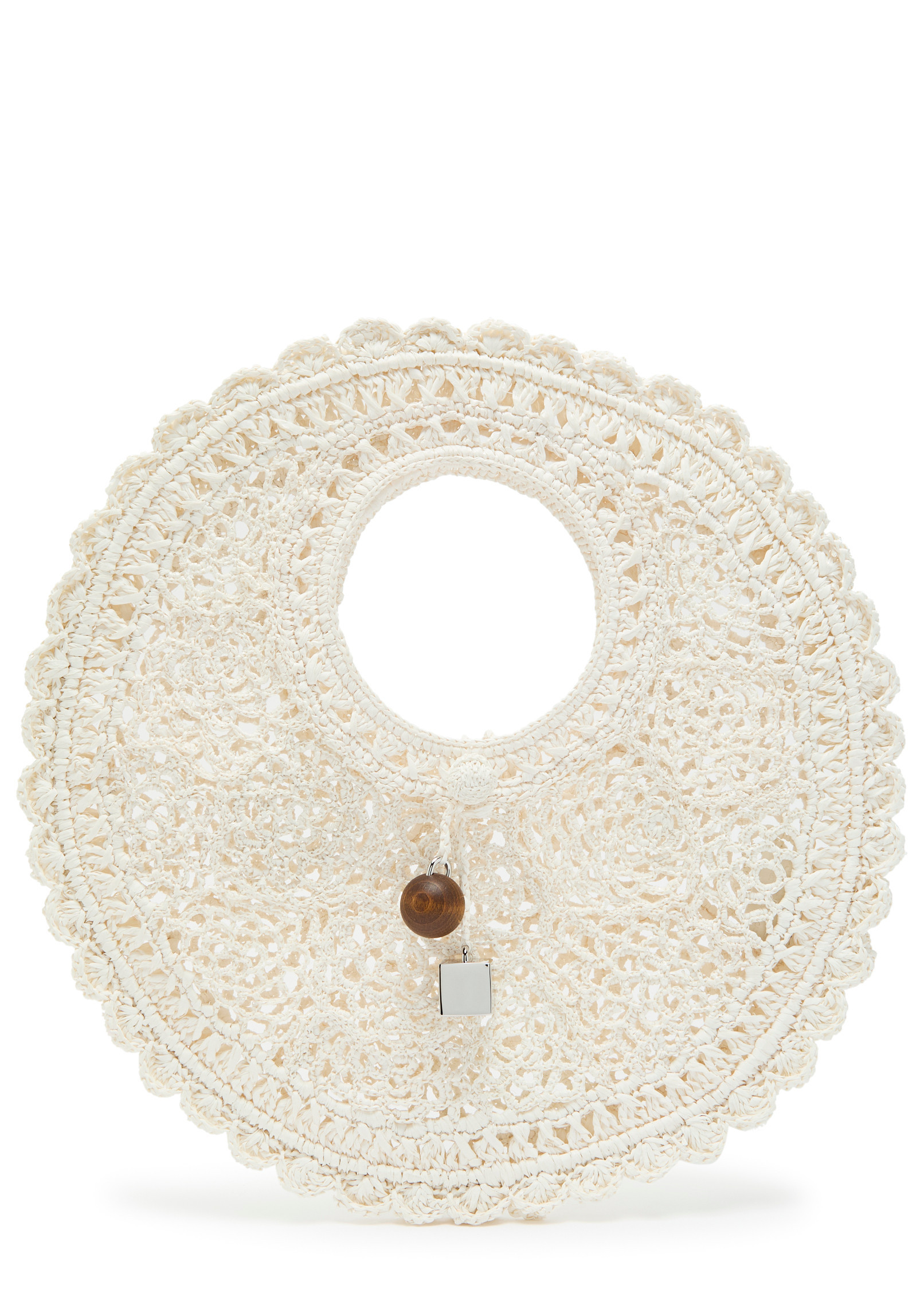 Le Petit Rond Spiaggia raffia basket bag | Harvey Nichols