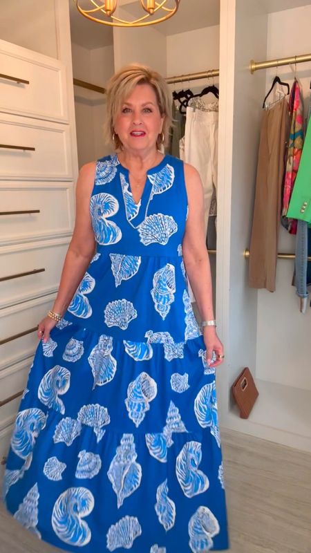 Lilly Pulitzer for the win! 💙 This gorgeous maxi dress is perfect vacation, or any time you want to look fabulous this summer. 

Beach | Vacation | Ocean | Summer Style 

#LTKStyleTip #LTKOver40