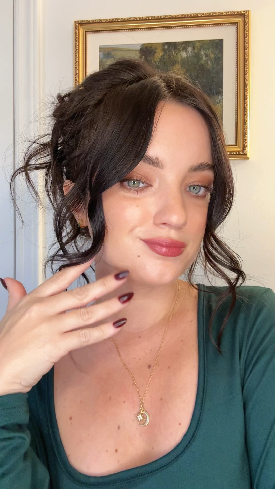 Cozy fall & winter makeup look 🌙 #makeup #fallmakeup #cozymakeup