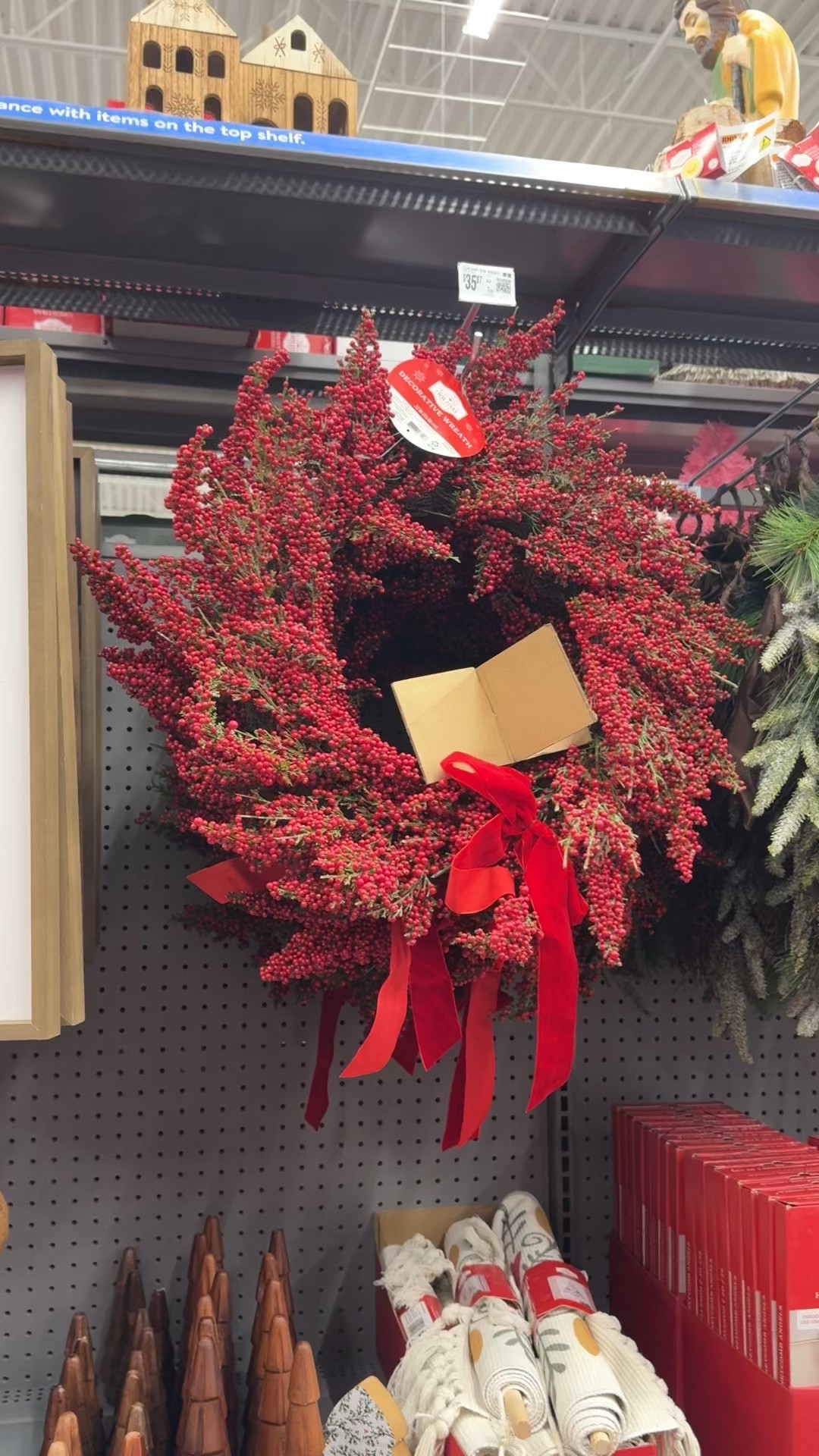 This wreath is making me want to get the Christmas holiday decor out today! #wreaths 

#LTKHoliday #LTKSeasonal #LTKSaleAlert