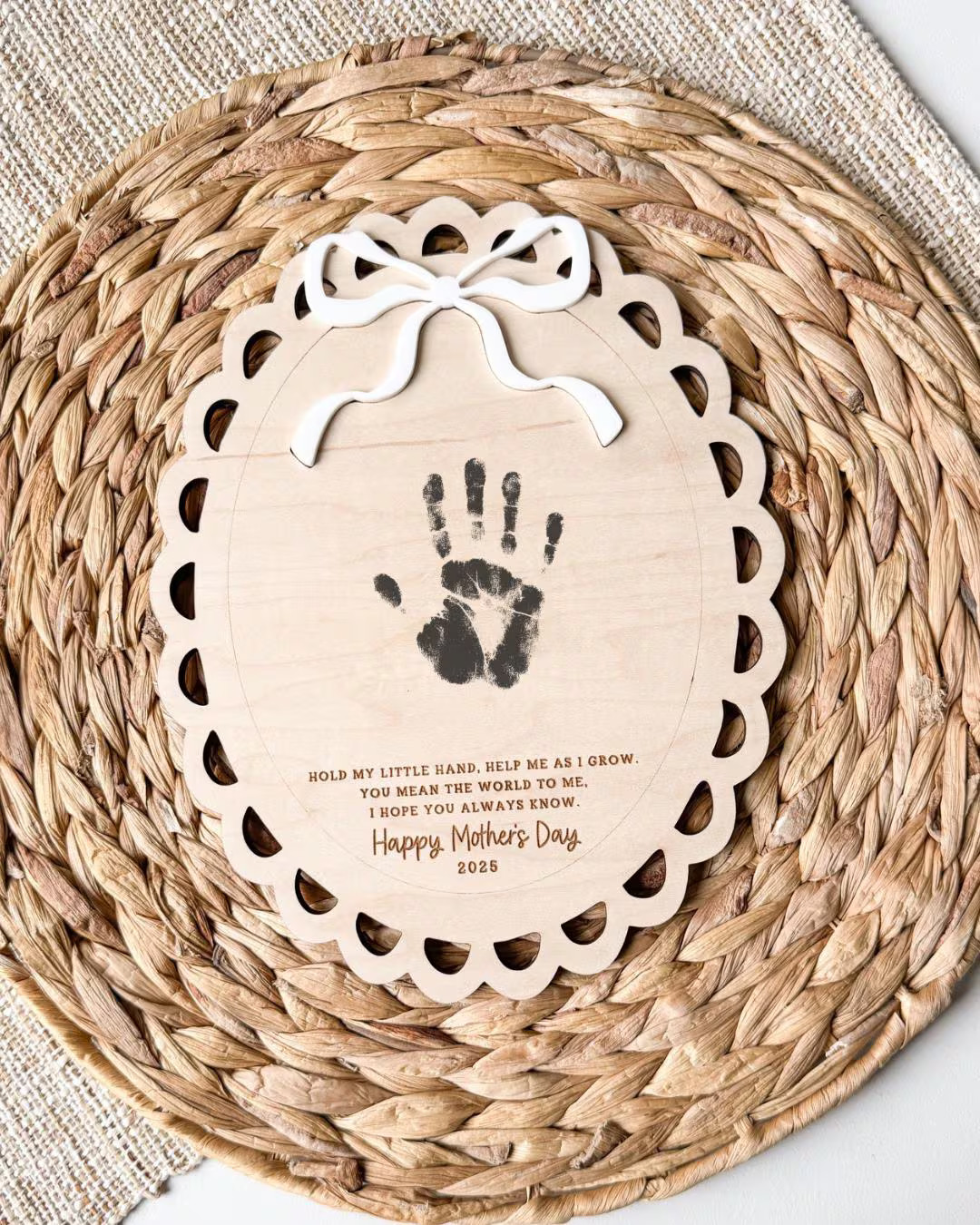 Mothers Day Gift for Grandma | Handprint Flower | Personalized Gift for Nanny | Nana Gift From Ki... | Etsy (US)