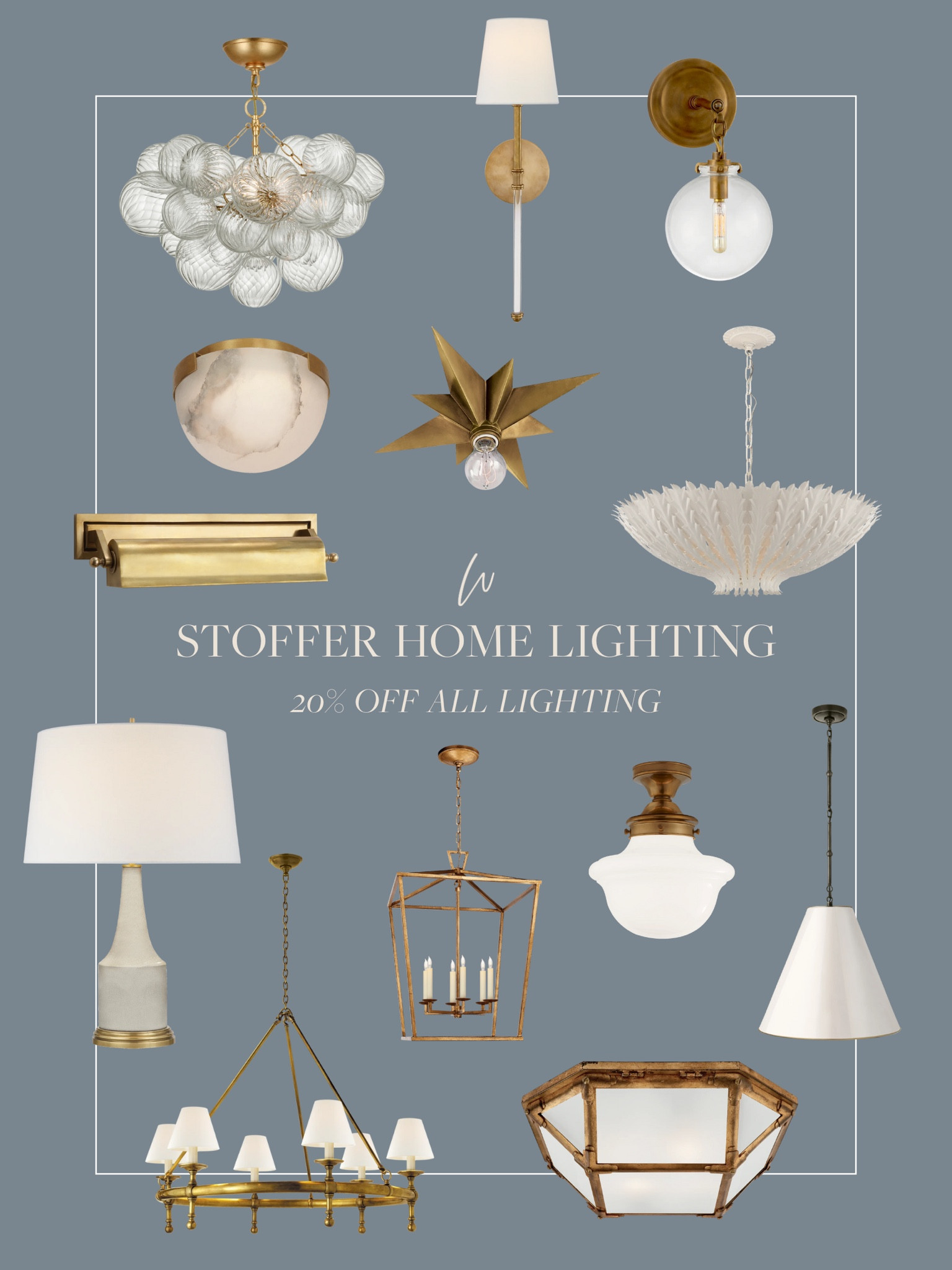 Stoffer Home is having an amazing sale on lighting styles right now! You can take 20% off so many of the lighting fixtures we have in our home (most of these)!! 

#LTKSaleAlert #LTKFallSale #LTKHome