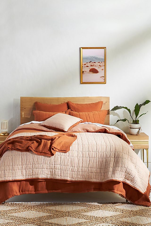 Reversible Airy Gauze Quilt | Anthropologie (US)