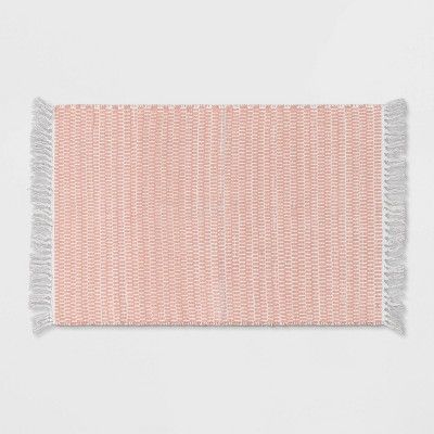 27"x45" Checkered Accent Rug Pink - Pillowfort™ | Target