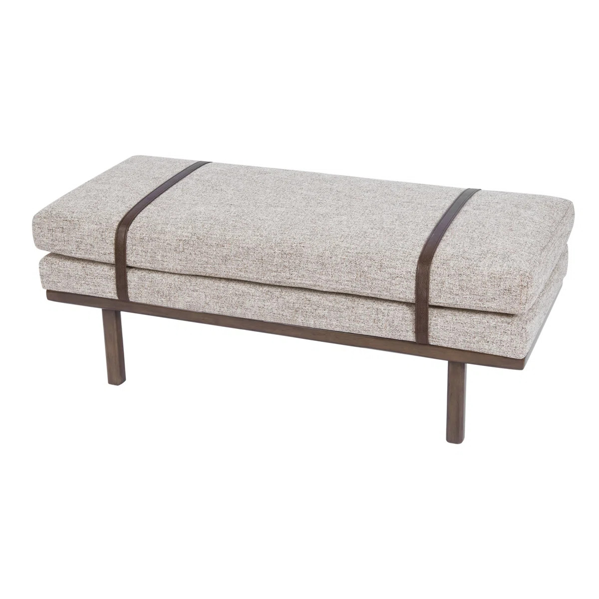 Azayvion Upholstered Bench with Wood Base | Wayfair North America