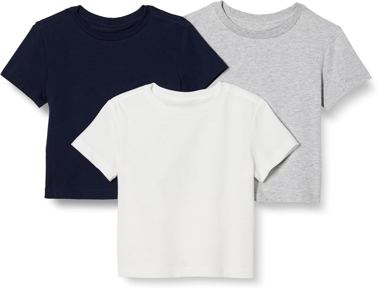 Amazon Essentials Boys and Toddlers' Cotton T-Shirts, Pack of 3 | Amazon (US)