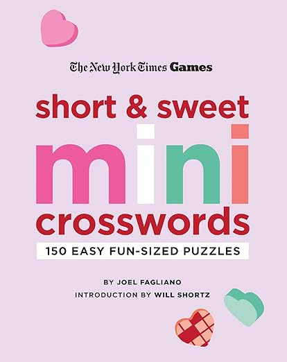 New York Times Games Short and Sweet Mini Crosswords: 150 Easy Fun-Sized Puzzles      Paperback ... | Amazon (US)