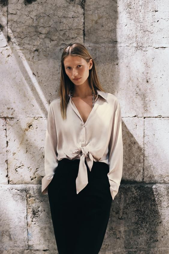 PANTS WITH A HIGH WAIST | Zara US