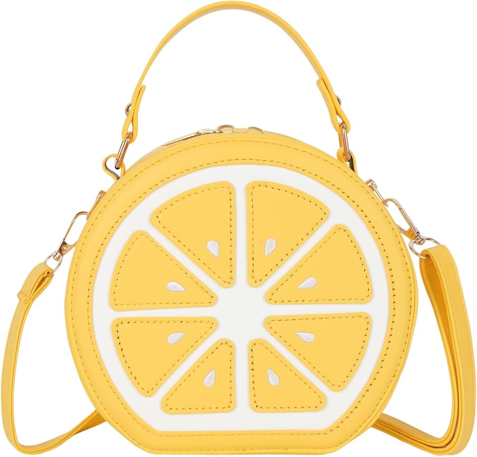 Goclothod Handbag Cute Fruit Crossbody Bag Weave Summer Beach Shoulder Bag | Amazon (US)