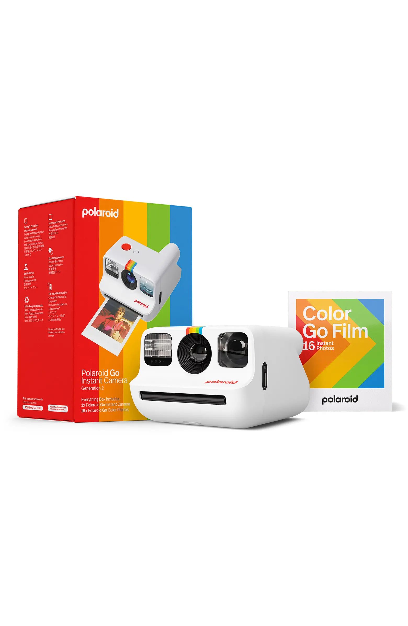 Polaroid Go Generation 2 Instant Camera & Film Pack | Nordstrom