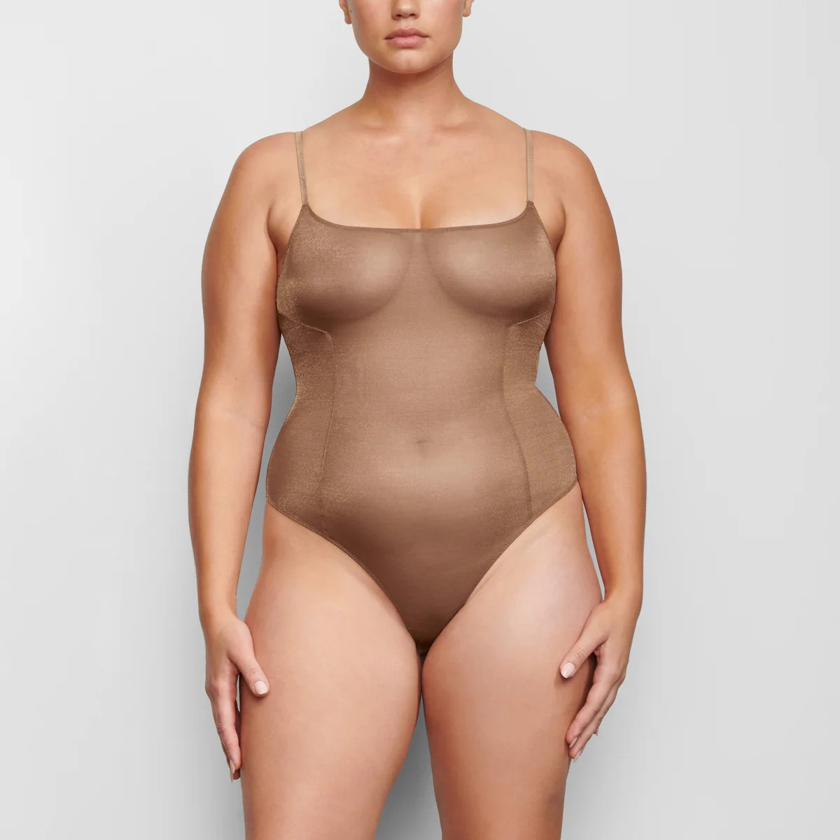 GLISSENETTE SCOOP BODYSUIT | SKIMS (US)