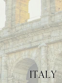 Italy- A Journey Through Culture, Cuisine, and Landscape - Coffee Table Travel Book      Hardcove... | Amazon (US)
