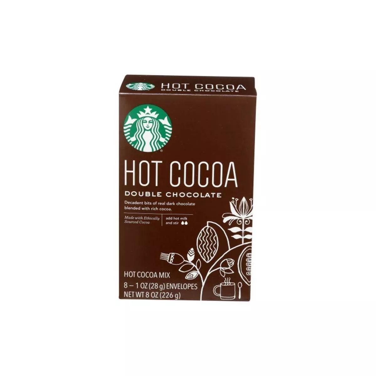 Starbucks Double Chocolate Hot Cocoa Mix - 8ct | Target