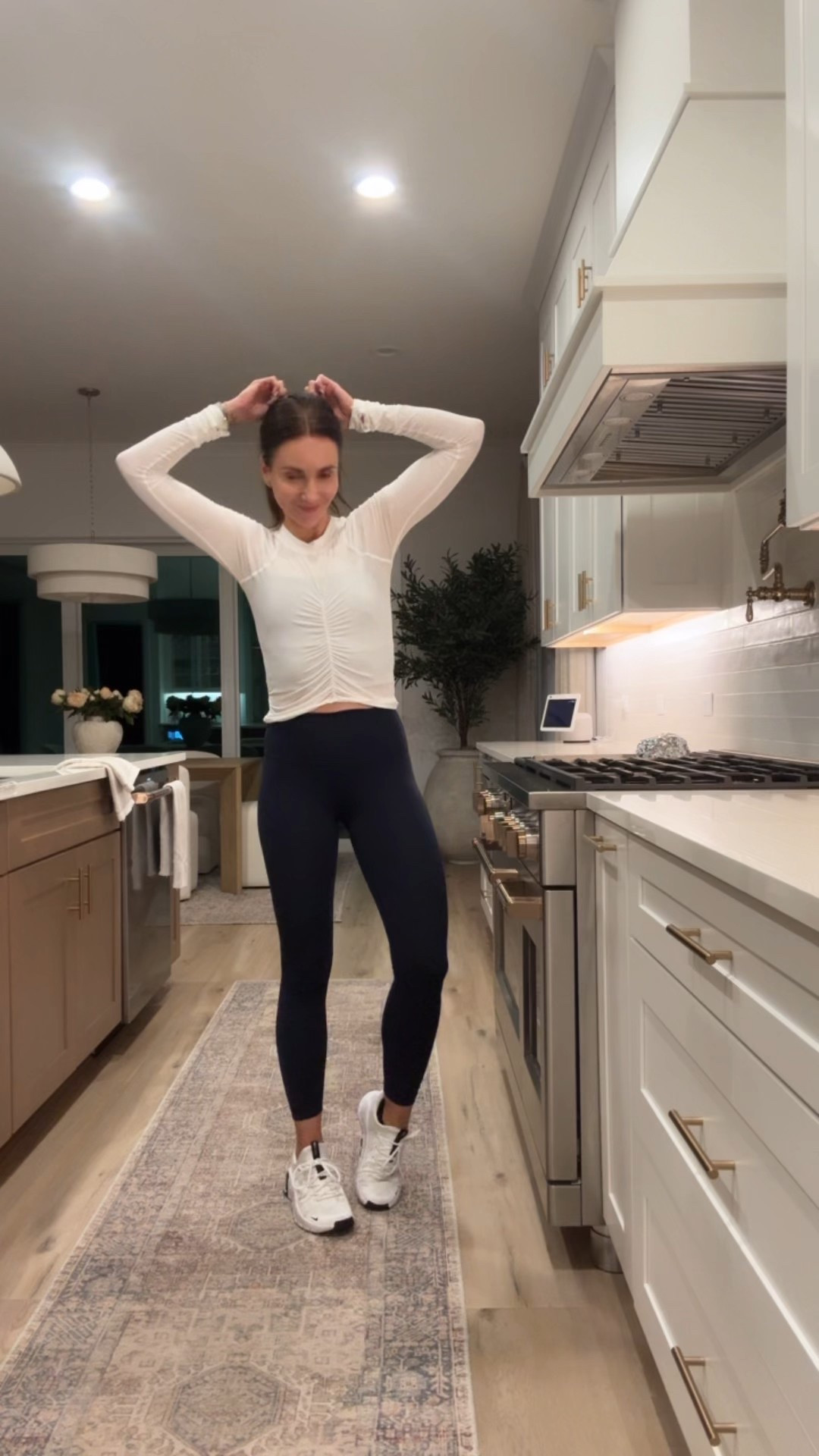 Realistic workout outfits - week 2 . I wear size 4 in leggings. These are the best for strength training. They give you nice compression, don’t roll down and stay in place. You don’t feel like you have to continue pulling them up, which is important. These are my go to sneakers for weightlifting and strength training. Give you awesome stability.


#LTKActive #LTKFindsUnder100 #LTKShoeCrush