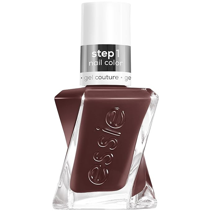 Essie Gel Couture Long-Lasting Nail Polish, 8-Free Vegan, Raisin Brown, All Checked Out, 0.46 fl ... | Amazon (US)