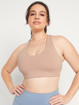 Medium Support PowerSoft Racerback Sports Bra for Women XS-XXL | Old Navy (CA)
