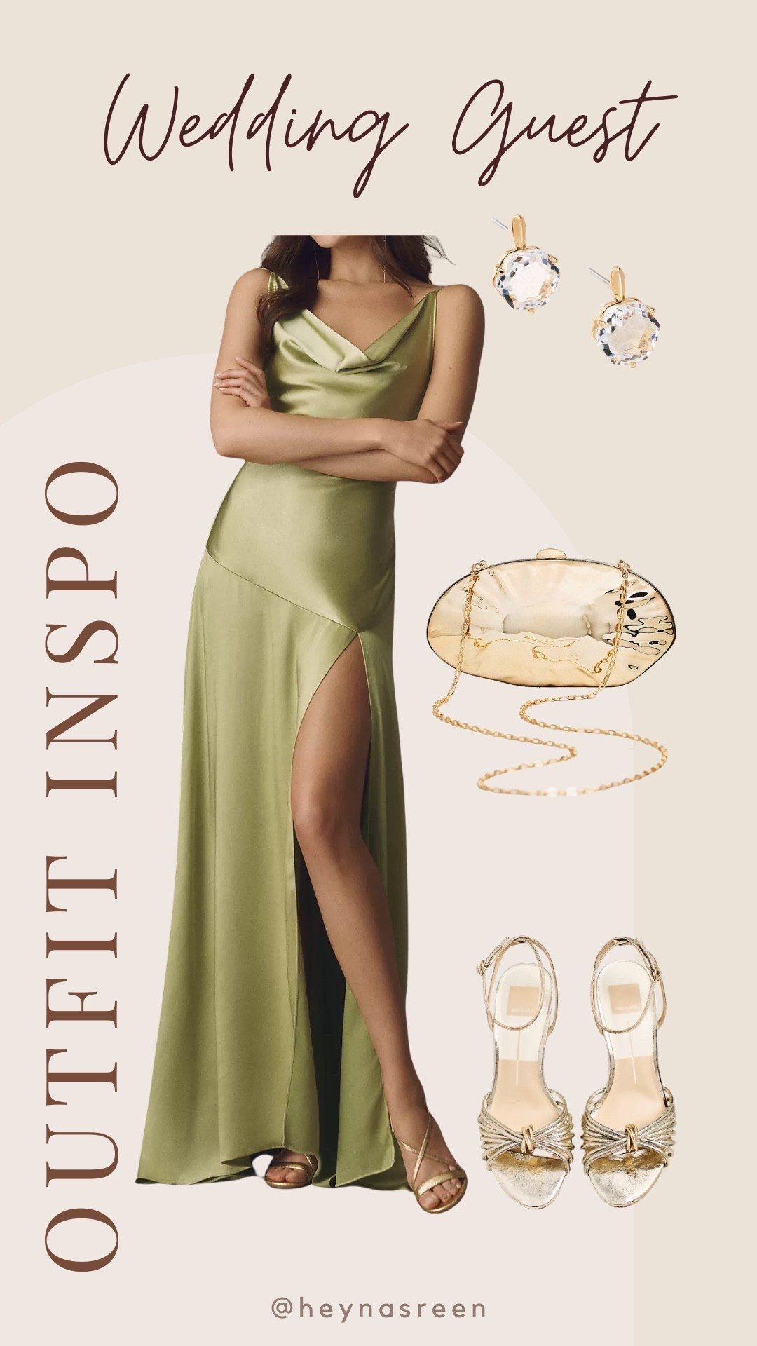I am loving this beautiful green dress to attend a summer wedding! My code NASREEN20 gets you 20% off this weekend at Anthropologie.