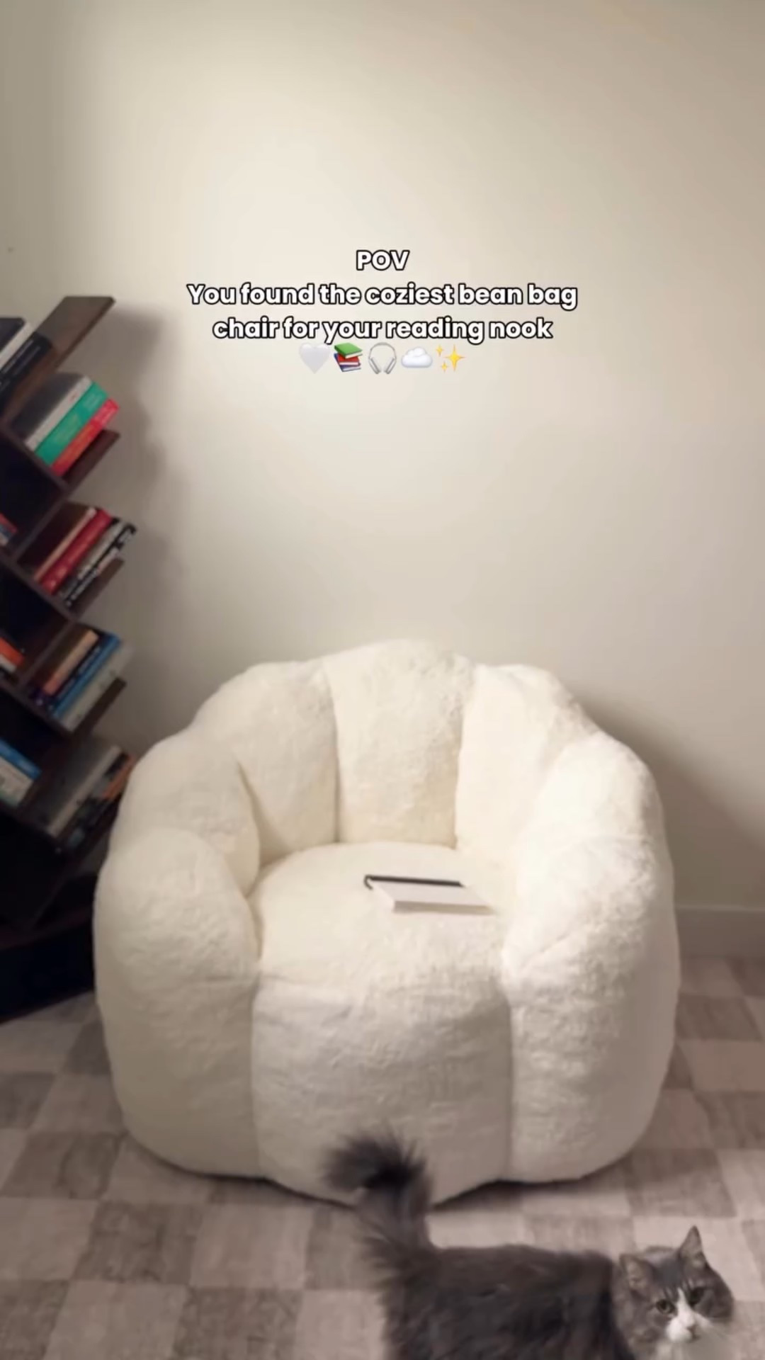 Part 2 of my cozy reading corner ☁️📚✨

I’ve been wanting a chair I could actually curl up in, and this one from @wayfaircanada is perfect. It already feels like my little escape spot 🤍

#LTKhome #LTKwinter #LTKcanada