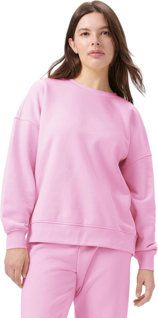 florence by mills Women's Cozy Crush Oversized Pullover Sweatshirt | Amazon (US)