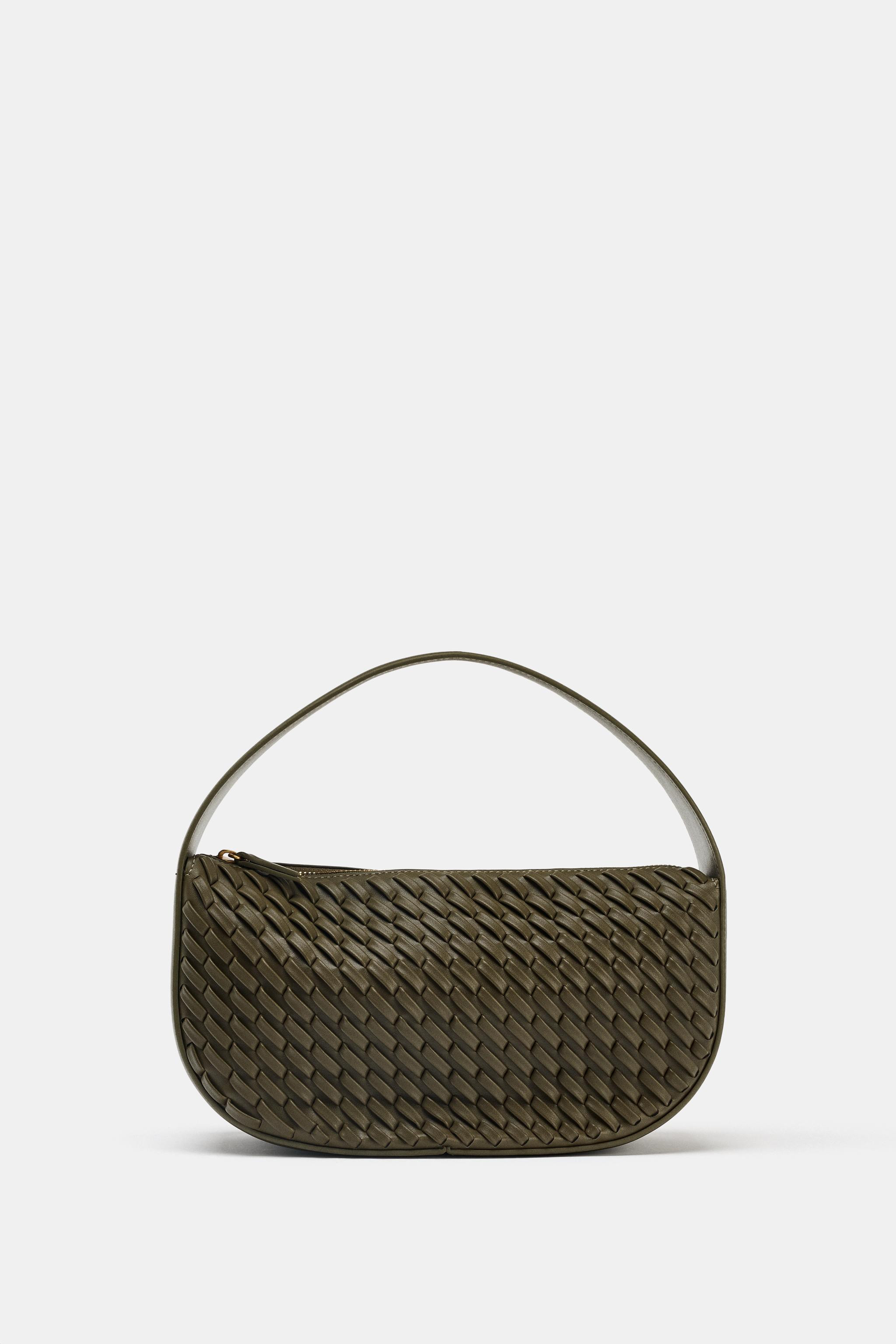 WOVEN EFFECT HANDBAG | Zara US
