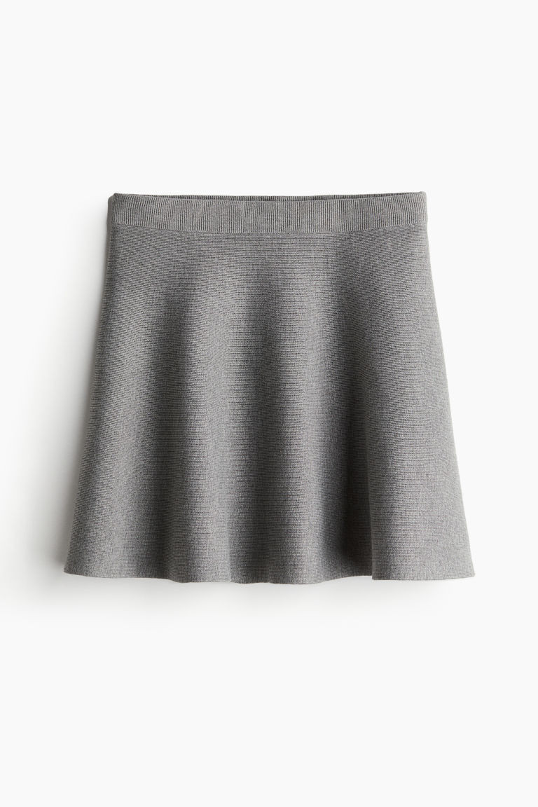 Flared Knit Skirt | H&M (US + CA)