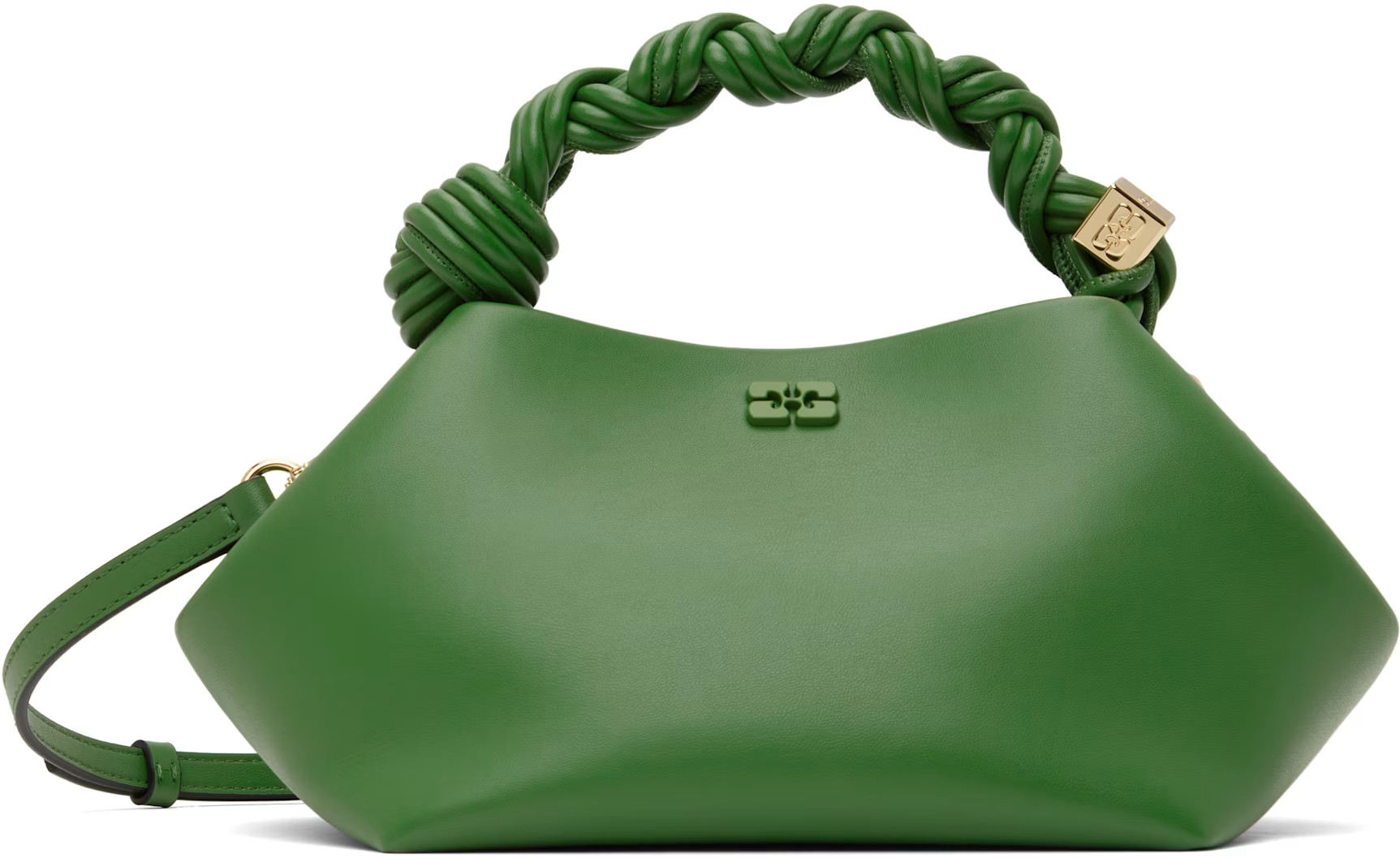 GANNI - Green Small GANNI Bou Bag | SSENSE