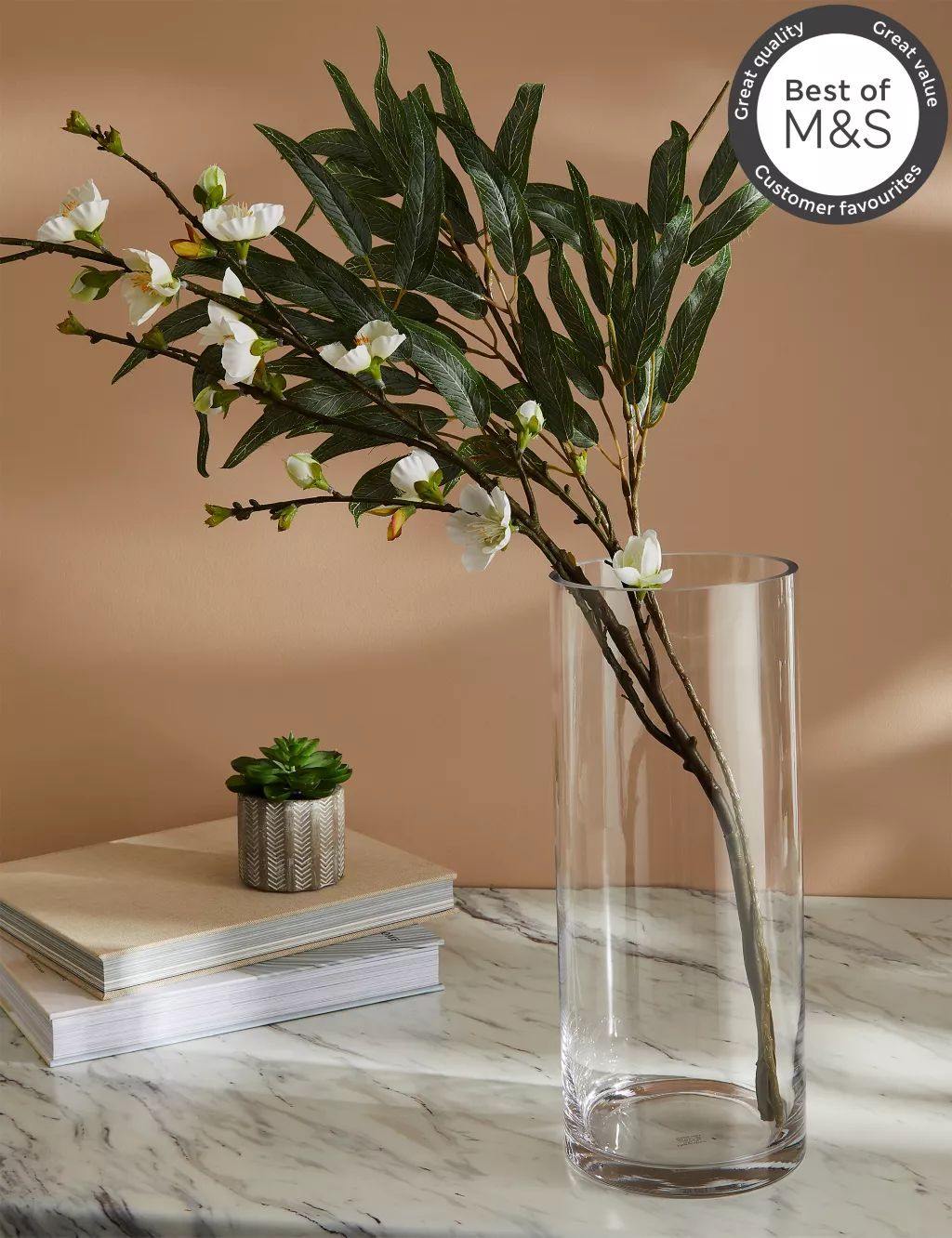 Large Cylinder Vase | Marks & Spencer (UK)