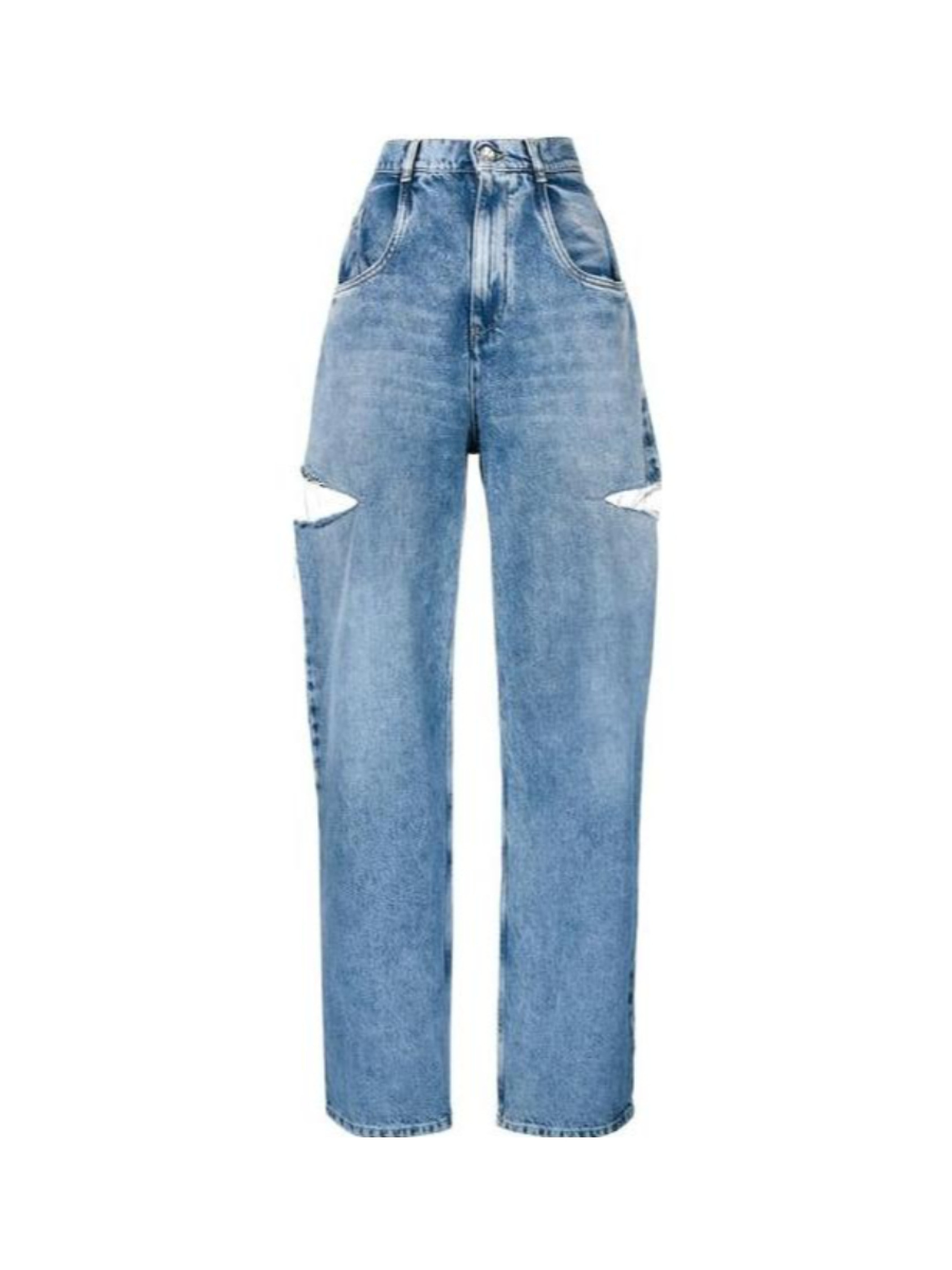 Maison Margiela Cut-Out Detailed Jeans | Senser US