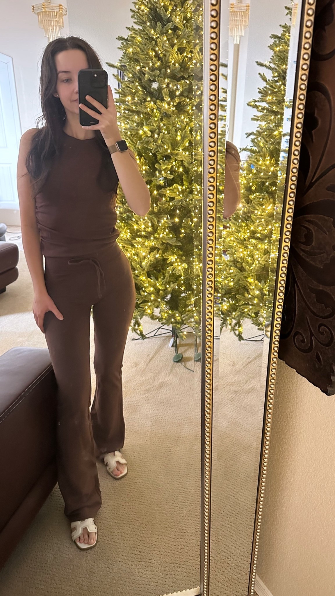 Found this espresso brown Athleisure fit at Alo Yoga! 🤎 the fit is so good!!! And these sway bootcut pants are so so comfy !! I love them! 

#LTKCyberWeek #LTKHoliday #LTKGiftGuide