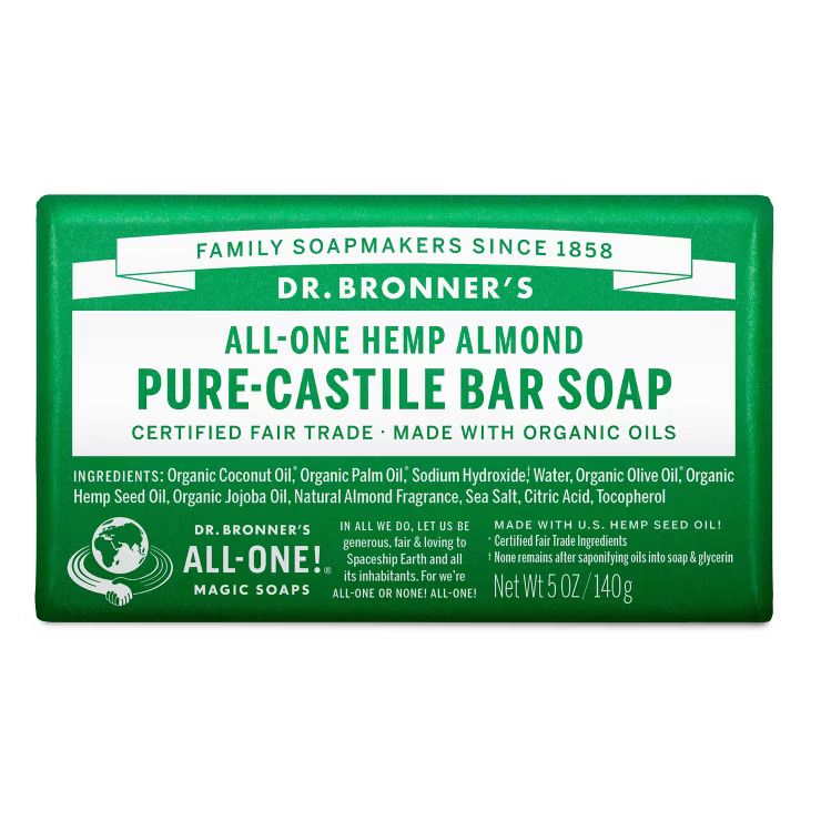 Dr. Bronner's Almond Bar Soap - 5oz | Target